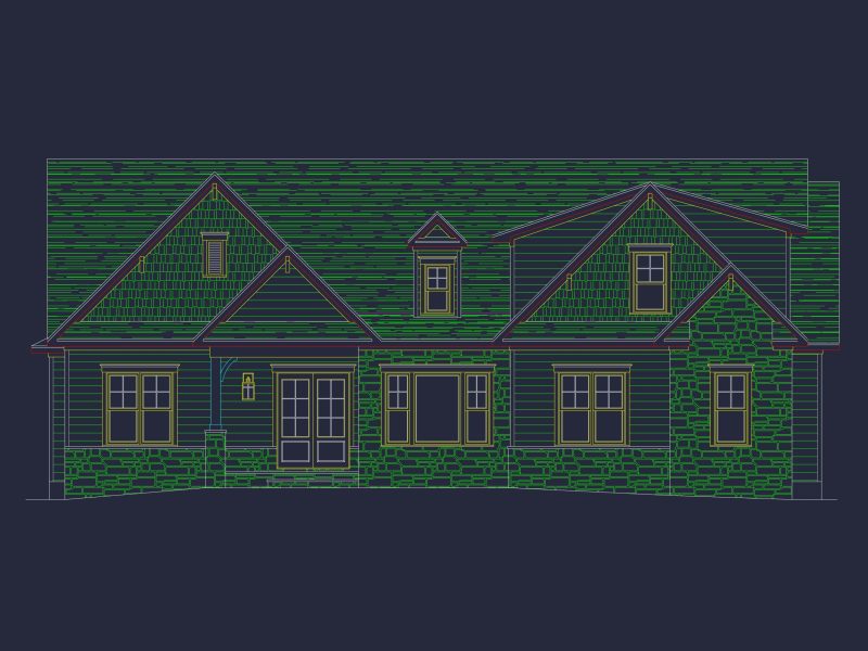 Beautiful house Plan with Floor Plan, CAD, and Architecture Designs