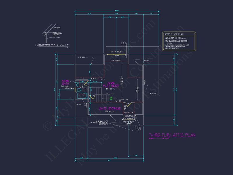 Beautiful house Plan with Modern Craftsman Design and CAD