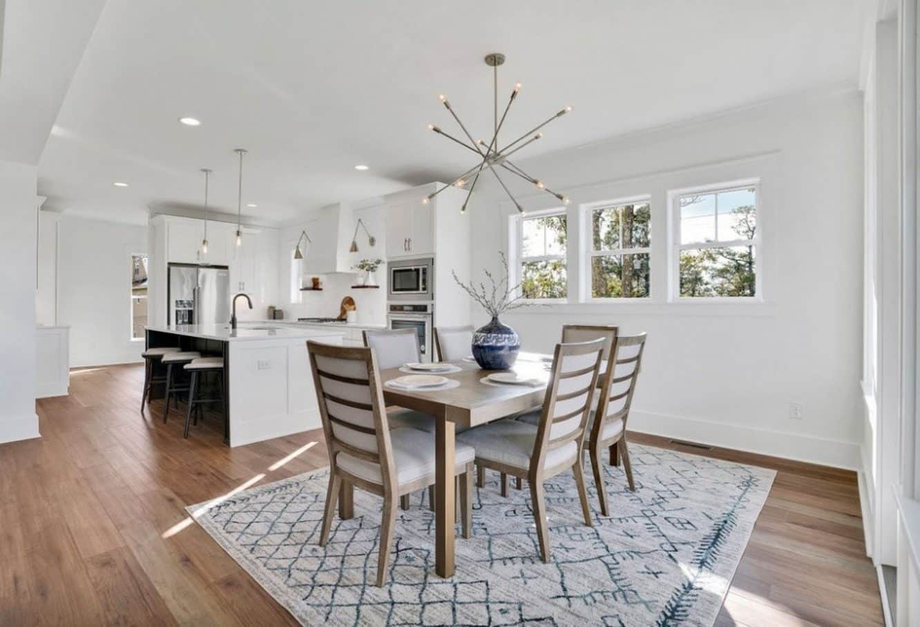 Beautiful Two-Story house Floor Plan with Modern Coastal Designs
