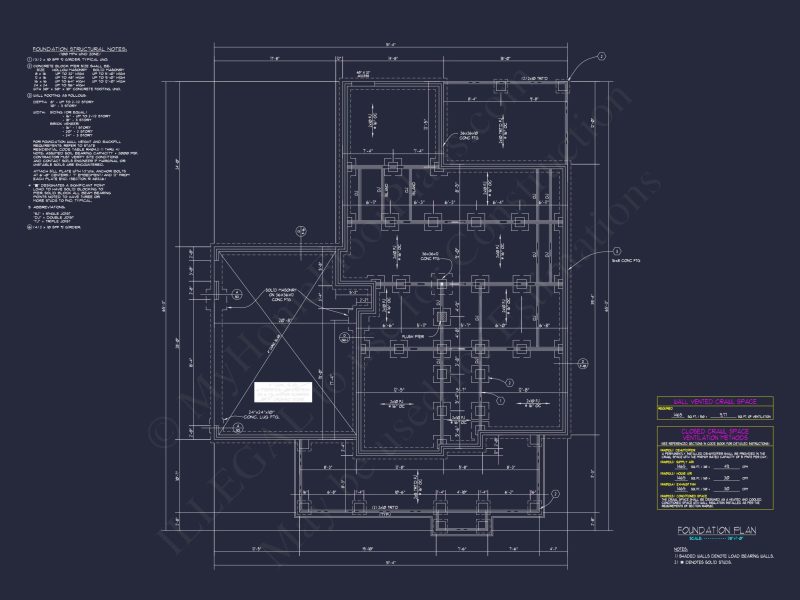 Beautiful Two-Story house Plan with 3 Beds, Garage, and CAD Designs