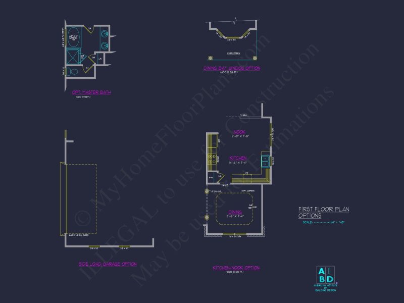 Beautiful Two-Story house Plan with CAD Designs and Floor Plans
