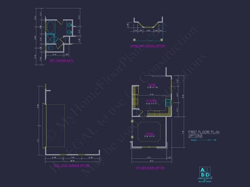 Beautiful Two-Story house Plan with CAD Designs and Floor Plans