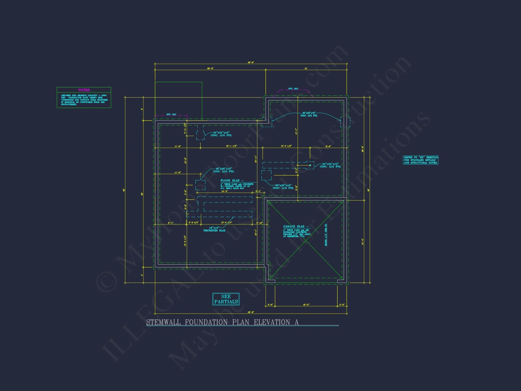 Charming 2-Story house Plan with 4 Bedrooms and CAD Designs