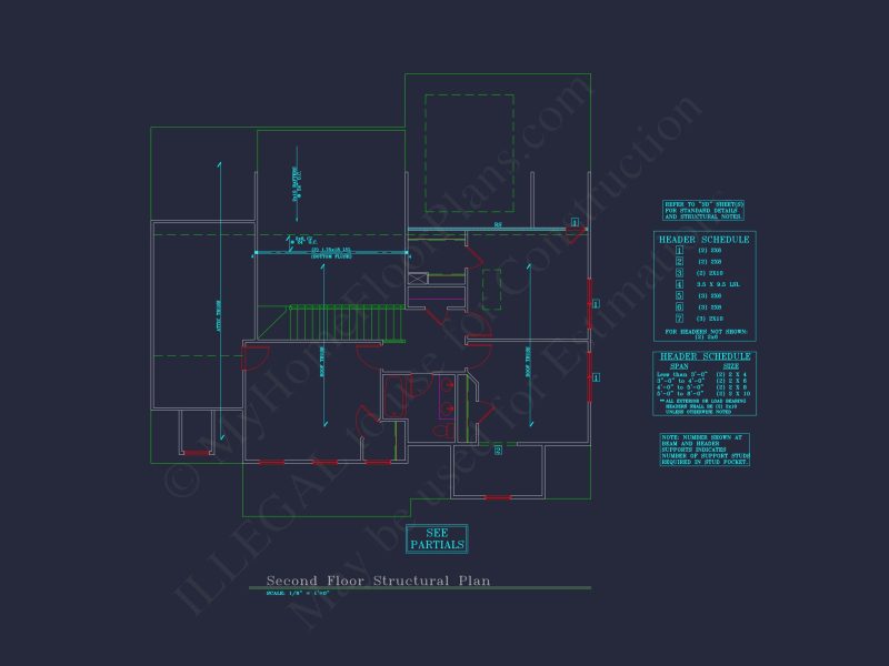 Charming 2-Story house Plan with 4 Bedrooms and CAD Designs
