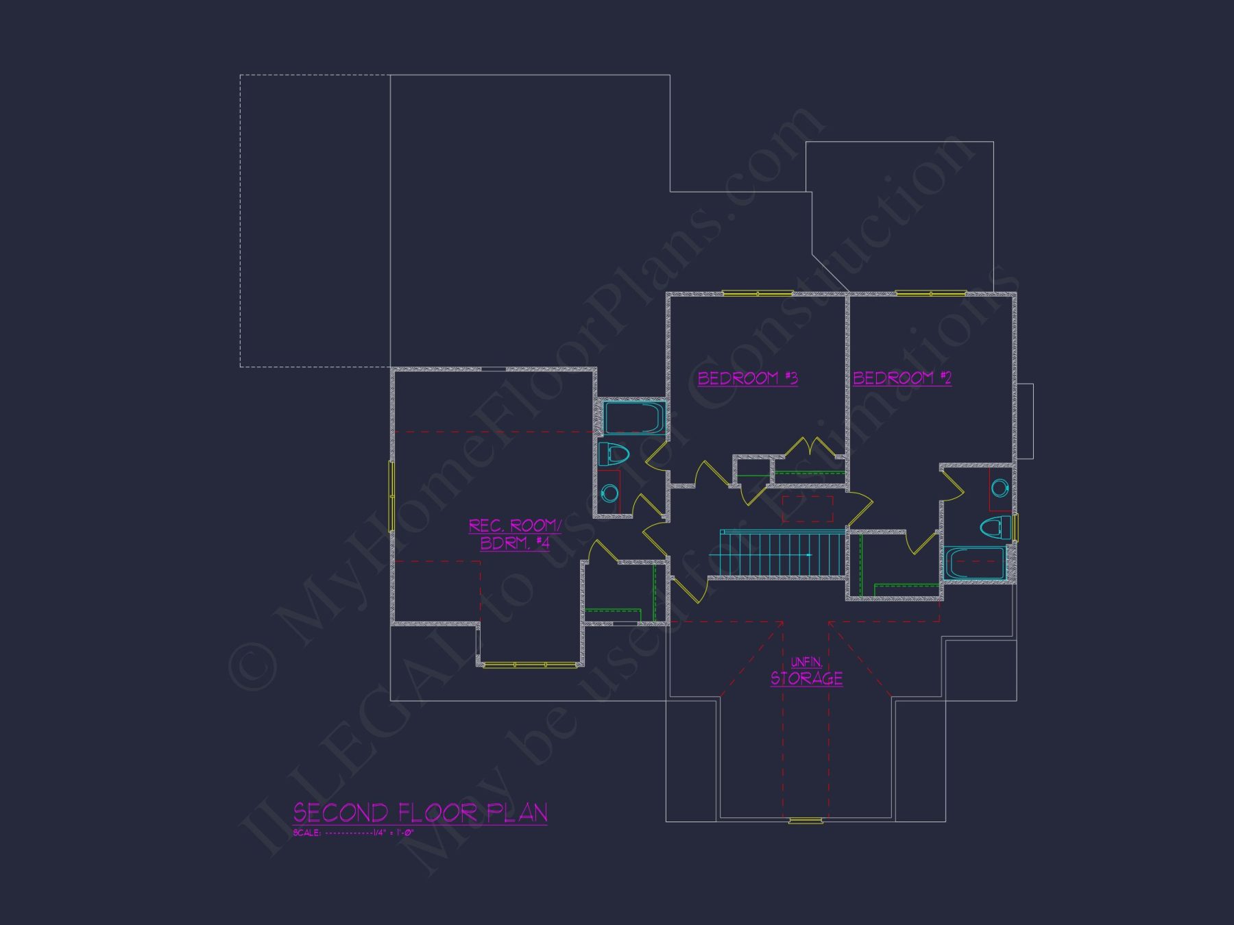 Charming 2-Story house Plan with CAD Designs & Blueprints