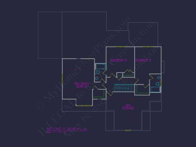 Charming 2-Story house Plan with CAD Designs & Blueprints