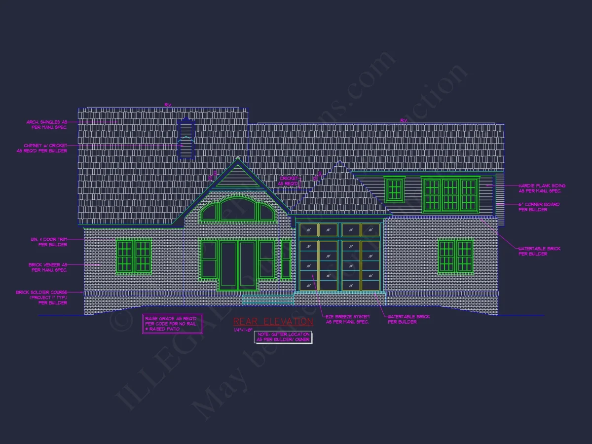 Charming 2-Story house Plan with CAD Designs and Features
