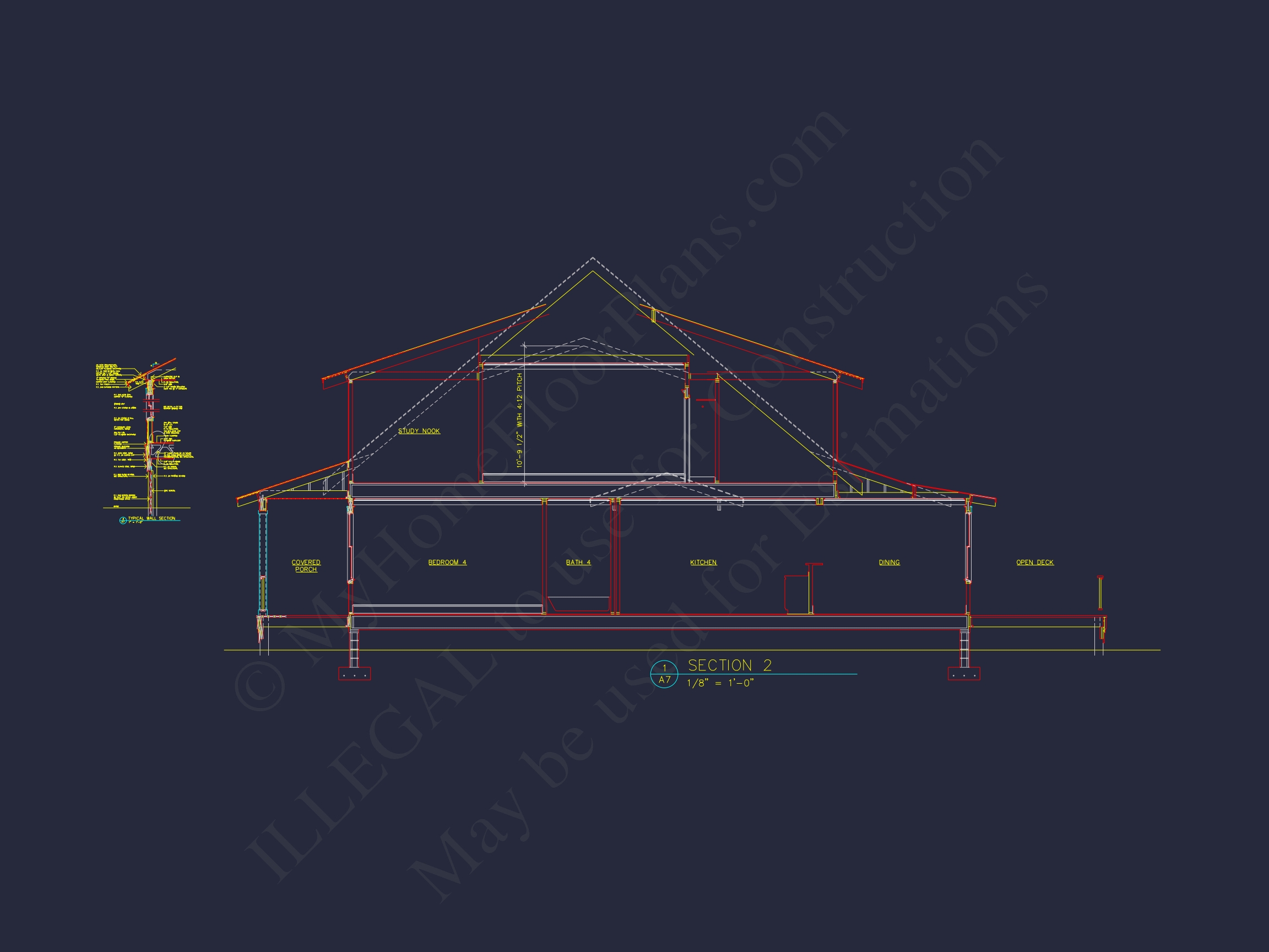 Charming 2-Story Home Plan with Fireplace