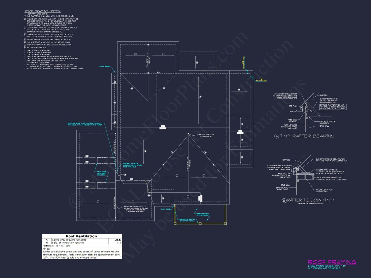 Charming 2-Story house Plan with Spacious CAD Blueprint Designs