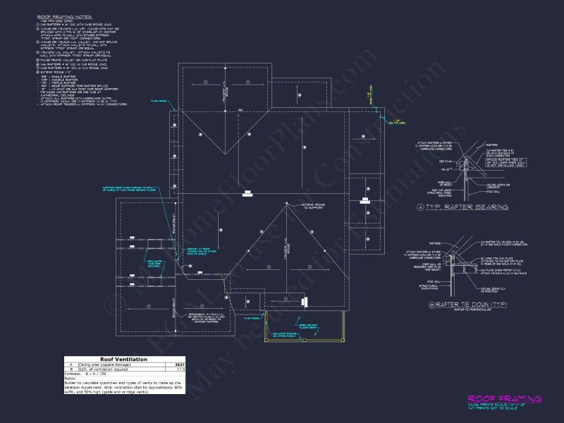 Charming 2-Story house Plan with Spacious CAD Blueprint Designs