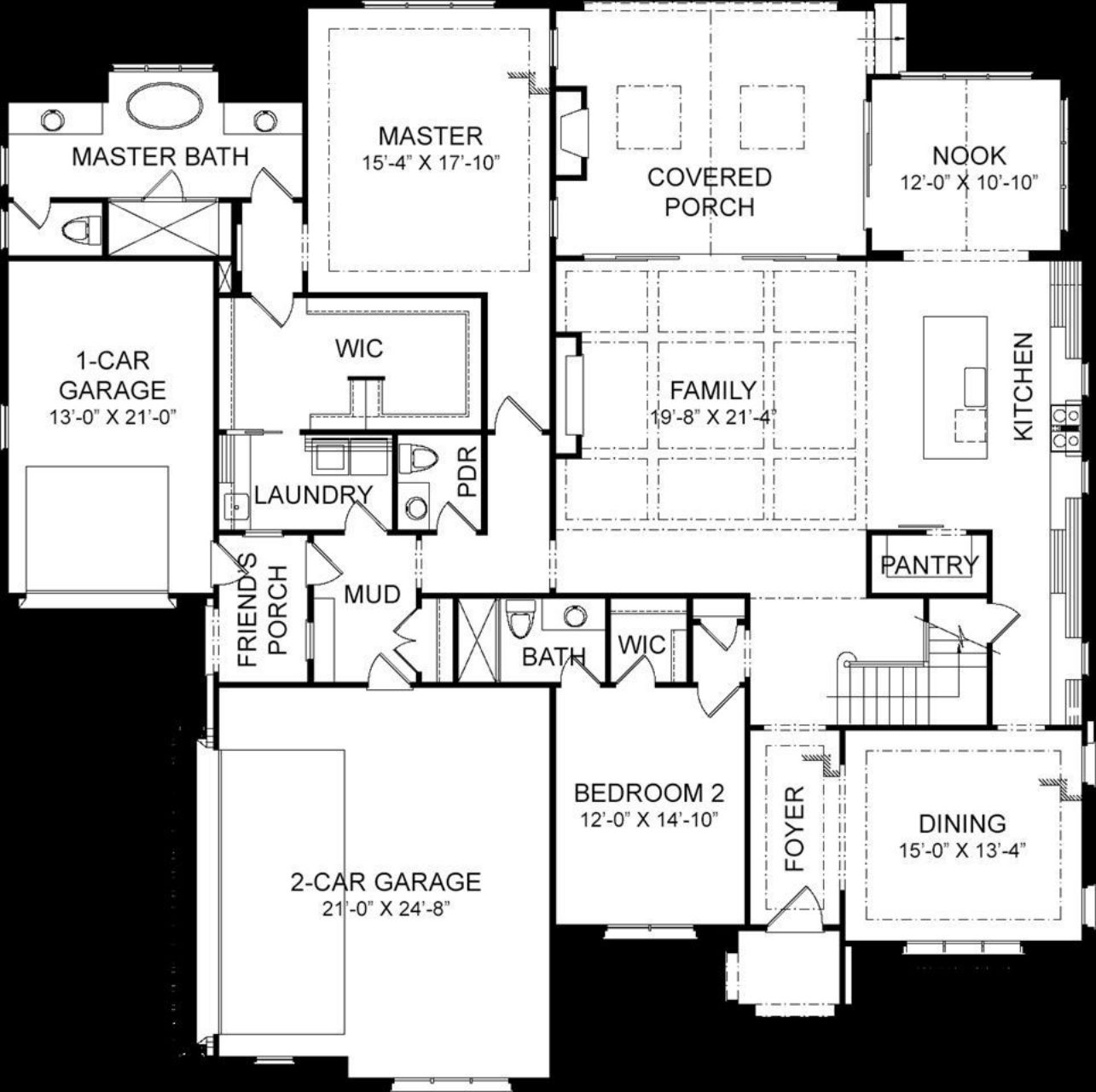 Charming 2-Story house Plan with Spacious Floor Plan and Modern Designs