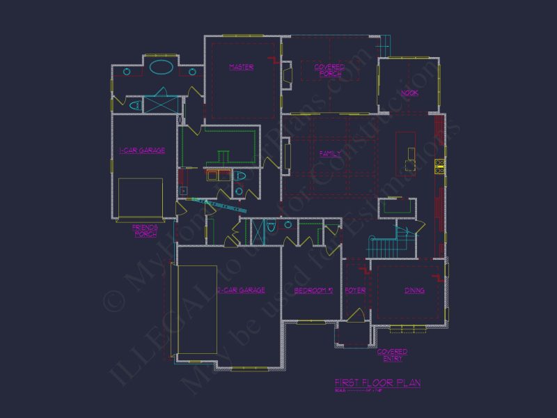 Charming 2-Story house Plan with Spacious Floor Plan and Modern Designs