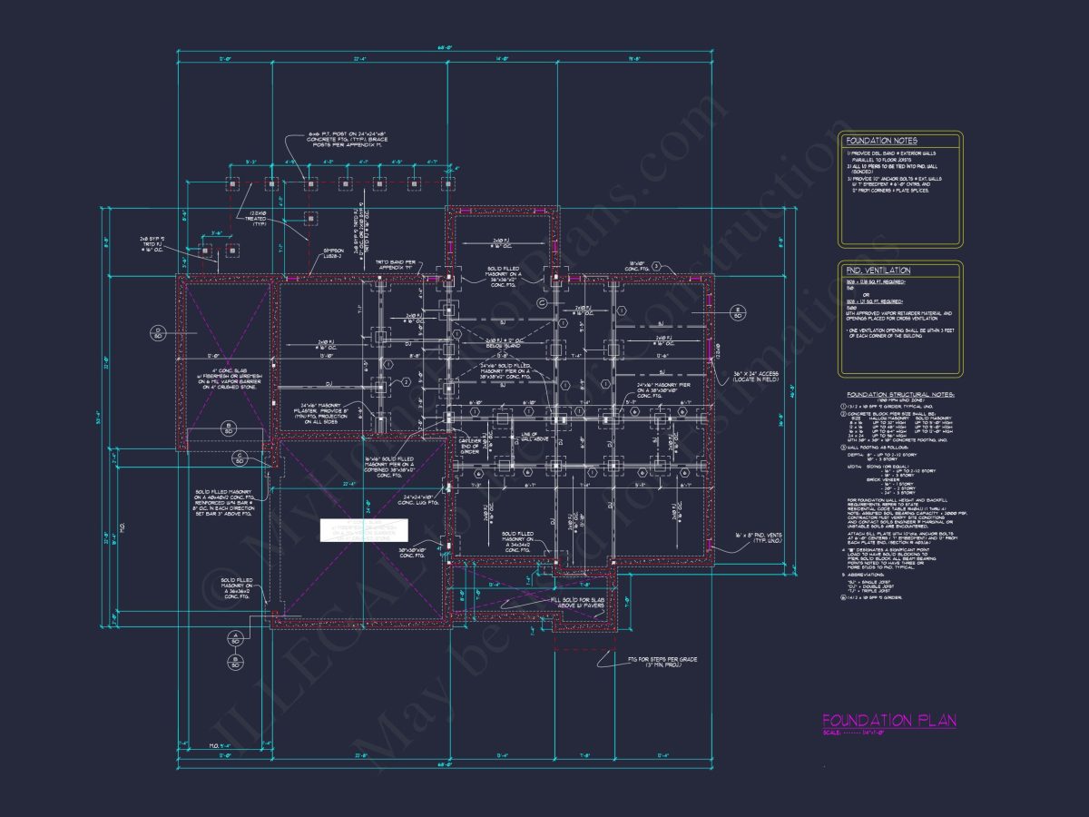 Charming 5-Bedroom house Blueprint with CAD Architecture Design