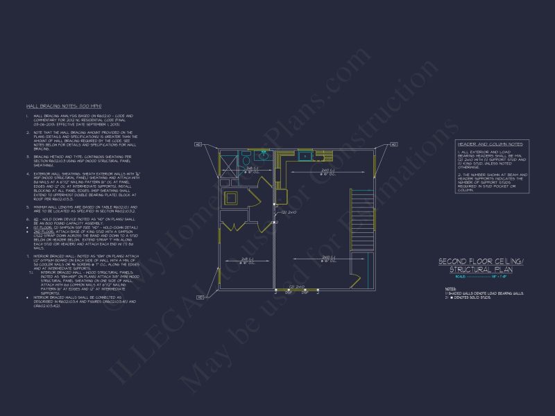 Charming Architectural house Plan with CAD and 2 Floors