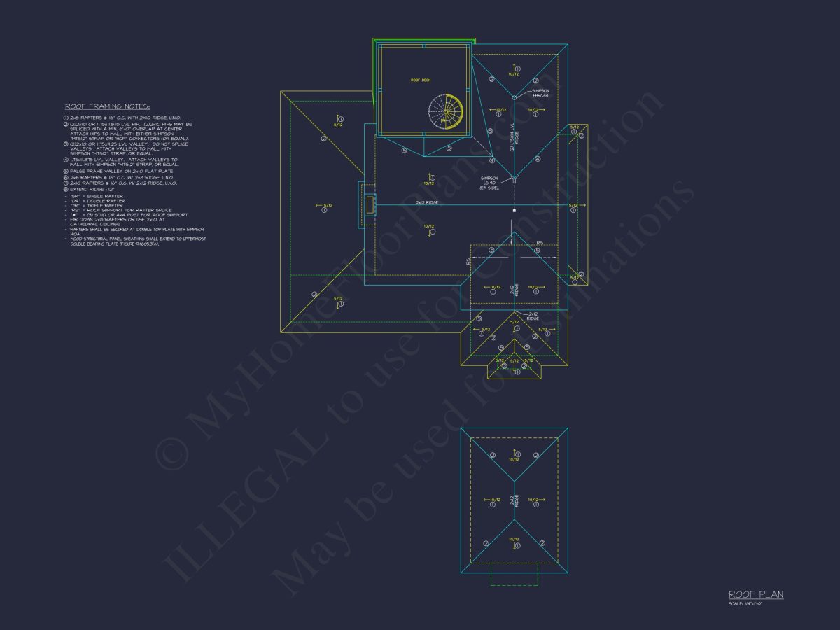 Charming Beach house Plan: Architectural Floor Designs in CAD