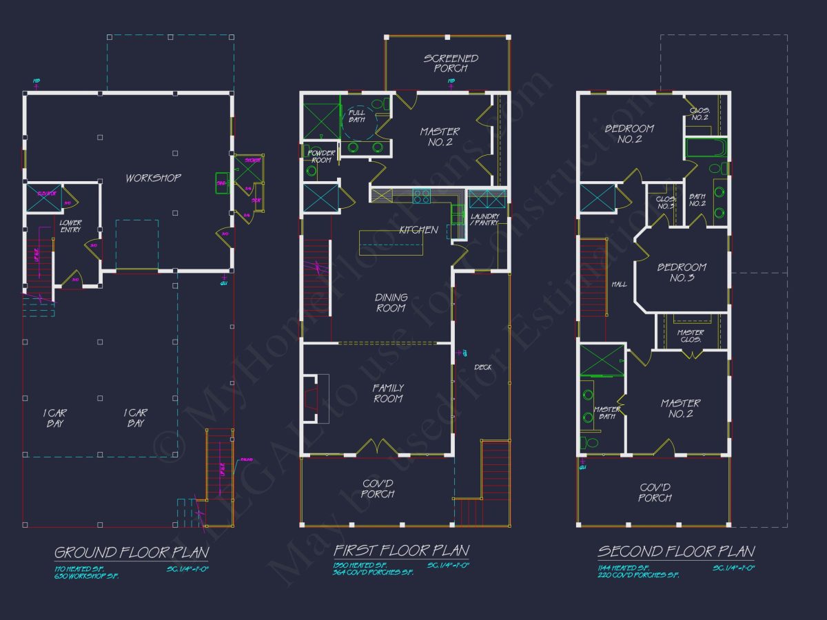 Charming Coastal house Plan with 4 Beds