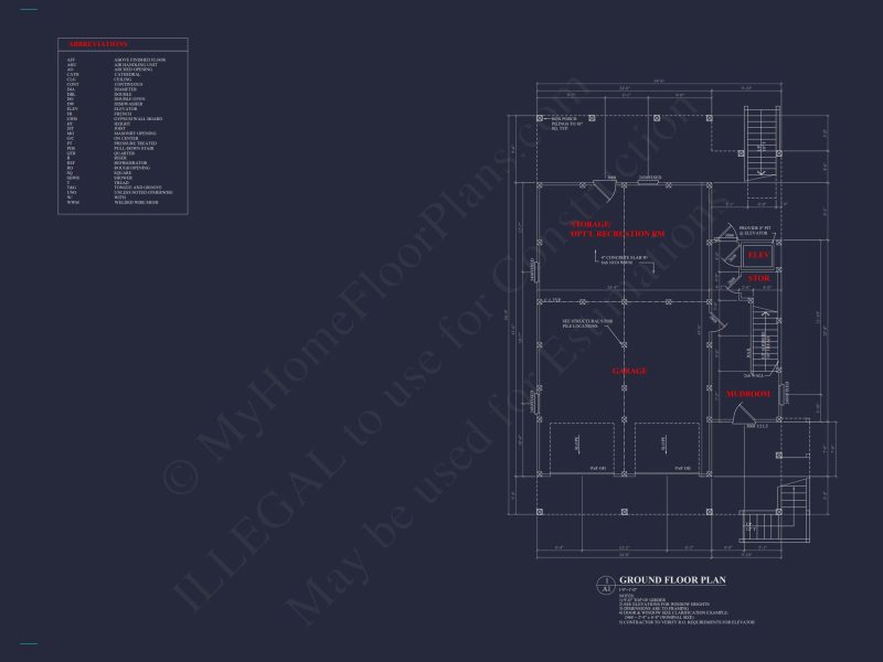 Charming Coastal house Plan with CAD Blueprint and Designs