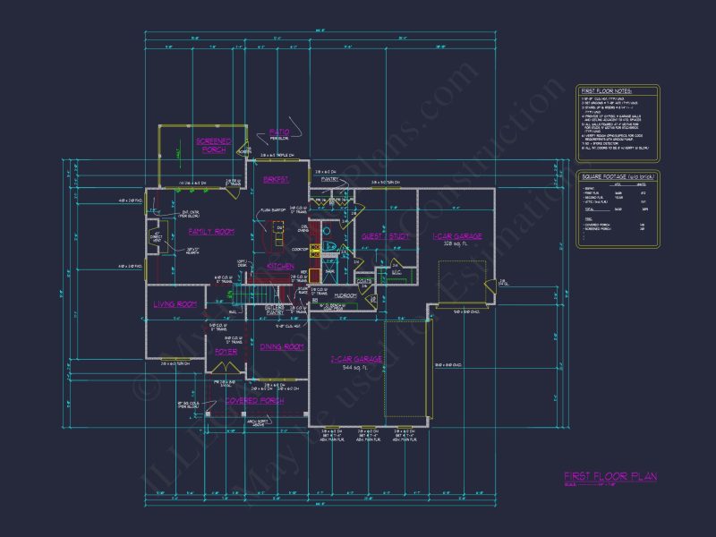 Charming Colonial Farmhouse house Plan with Spacious Floor Designs