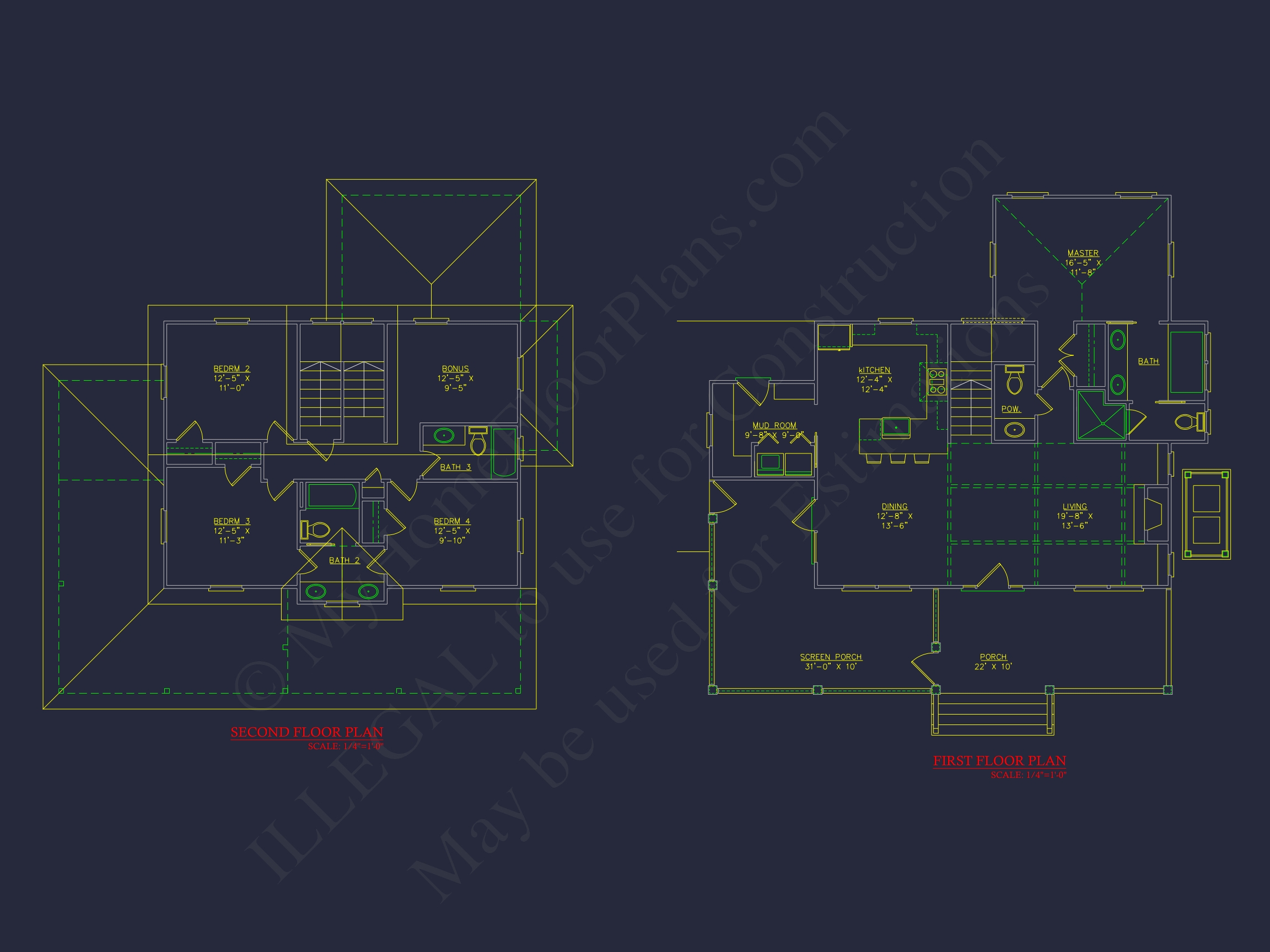 Charming Cottage Home Plan with Detailed Architecture