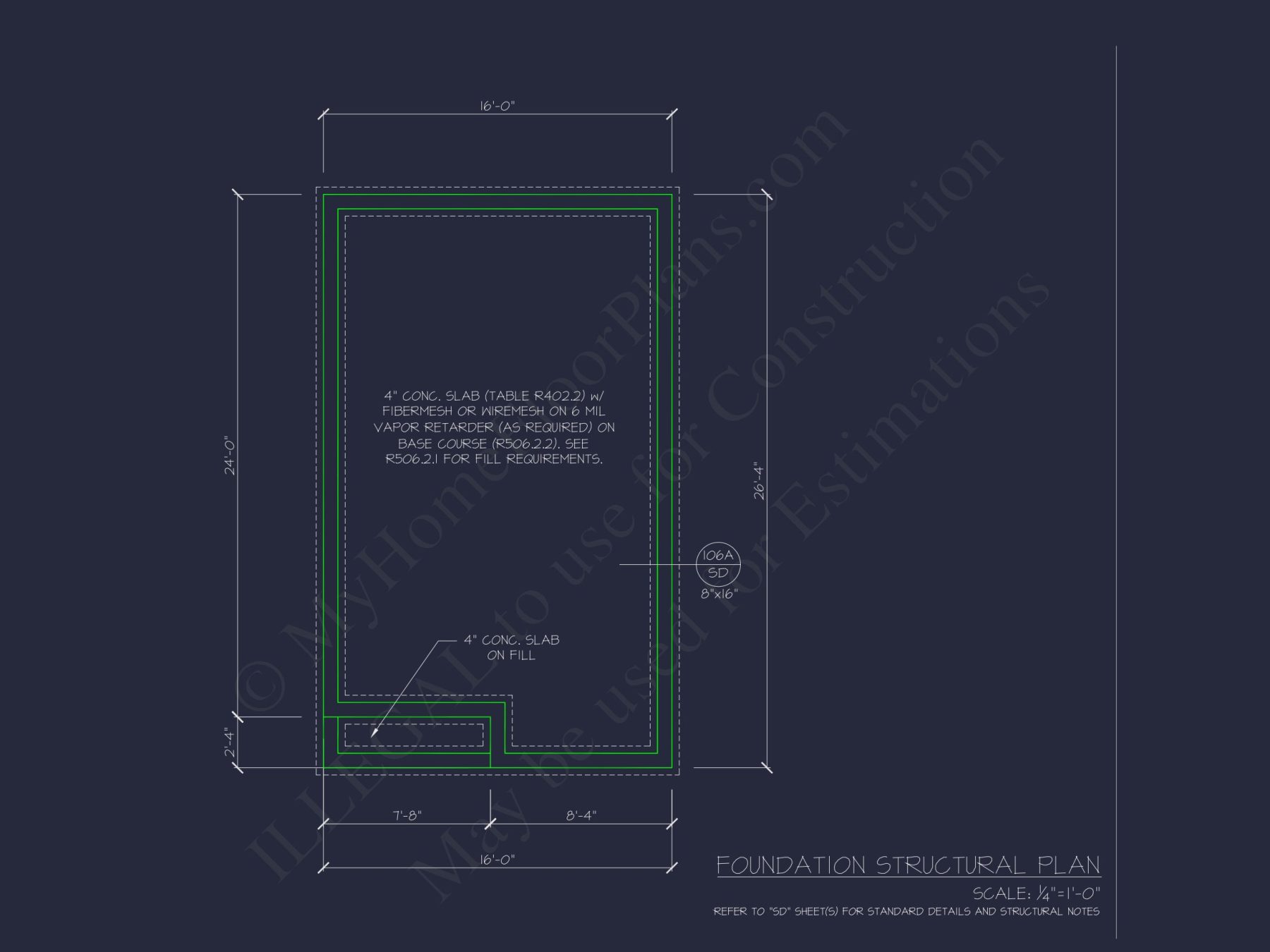 Charming Cottage-Style Floor Plan with CAD Blueprints