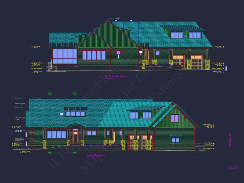 Charming Craftsman house Plan with 1.5 Floors and Angled Garage