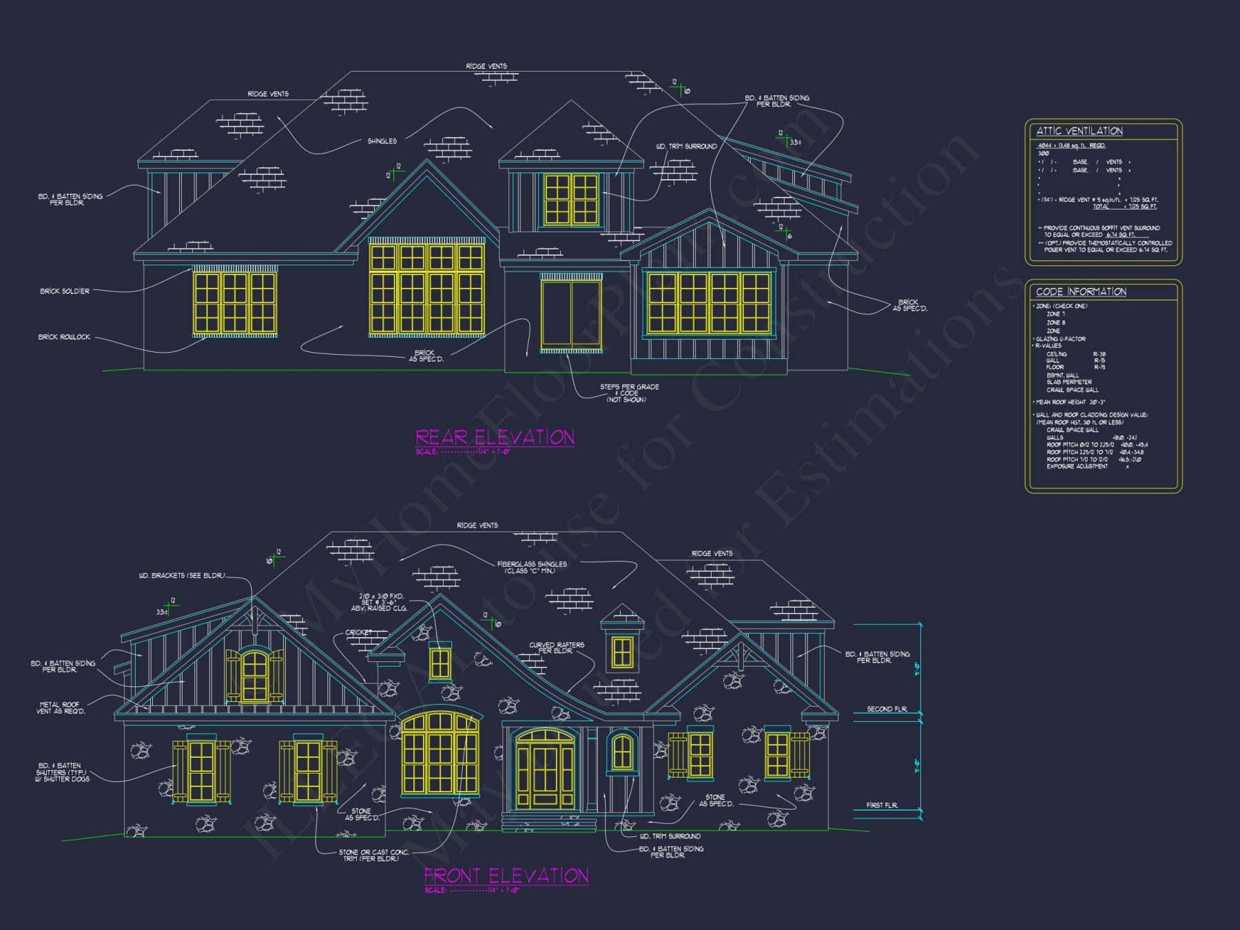 Charming Craftsman house Plan with 4 Bedrooms and CAD Blueprints