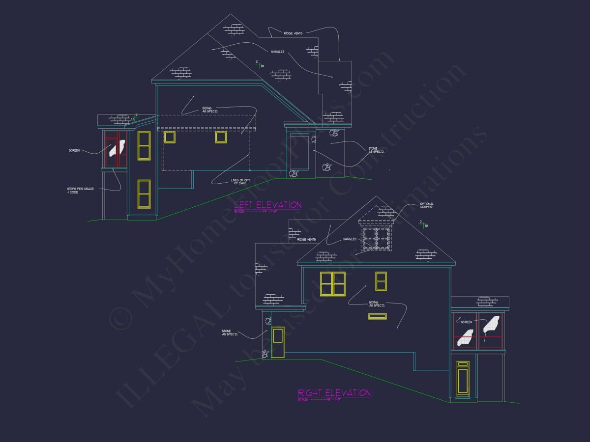 Charming Craftsman house Plan with Blueprint Designs & Features