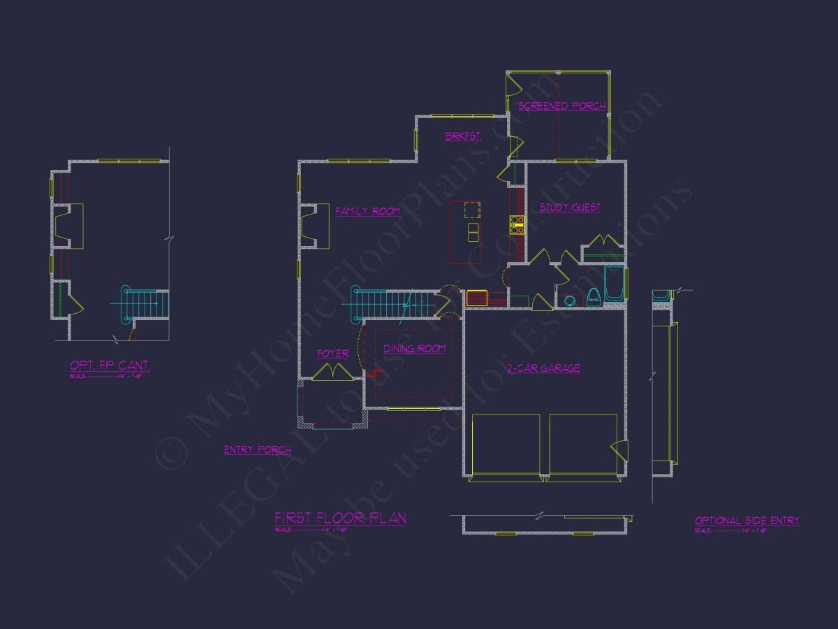 Charming Craftsman house Plan with Blueprint Designs & Features