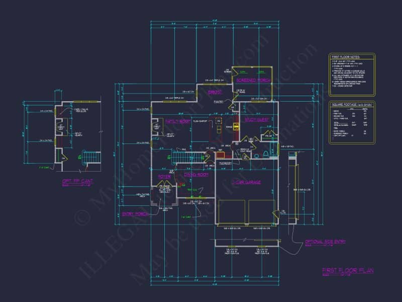 Charming Craftsman house Plan with Blueprint Designs & Features