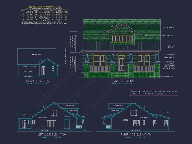 Charming Craftsman house Plan with Open Floor Plan Design