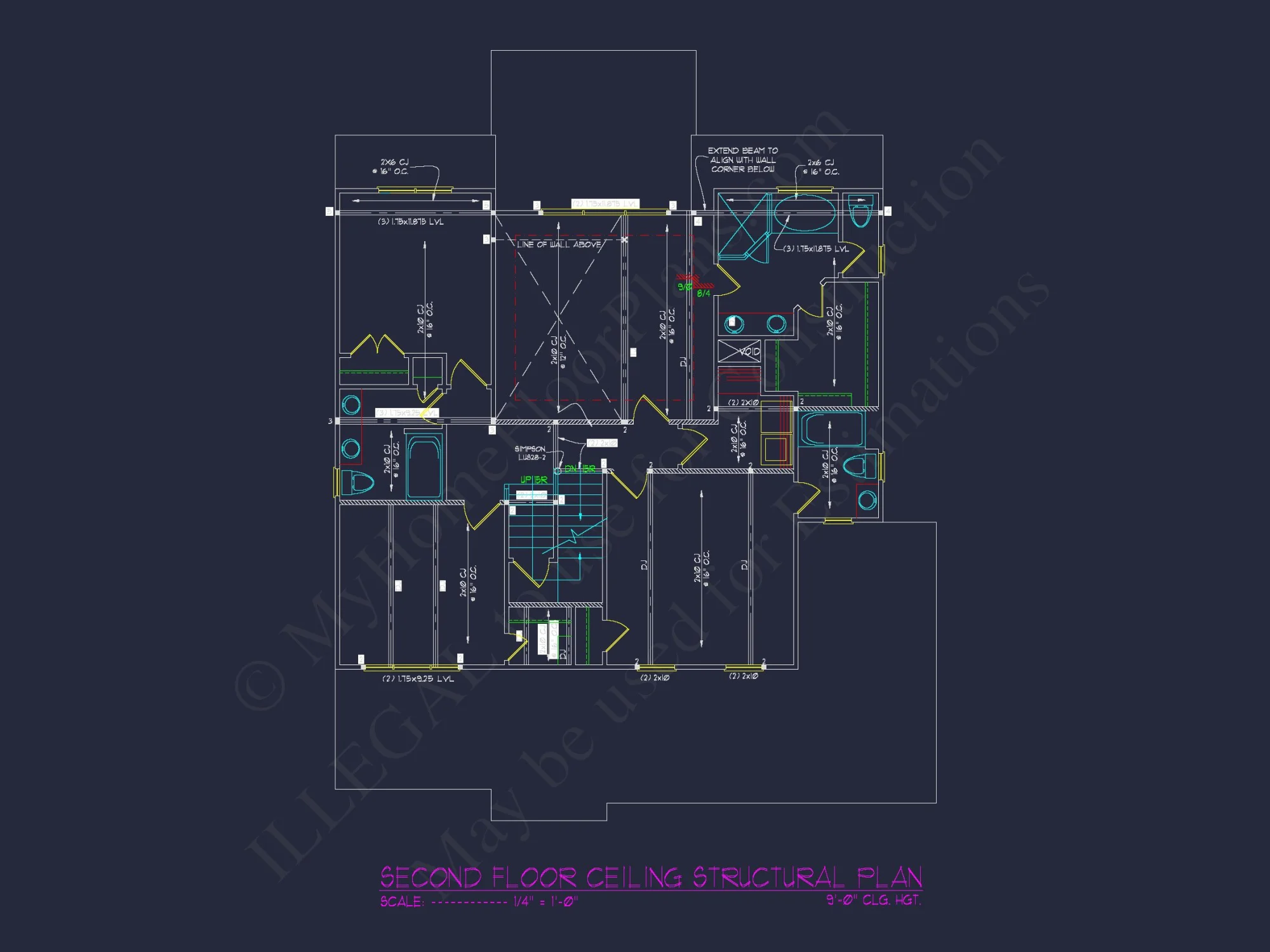 Charming house Blueprints: 2.5 Story Floor Plan Designs in CAD