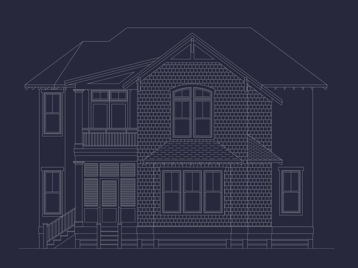 Charming house Floor Plan: Coastal Blueprint with 2 Floors