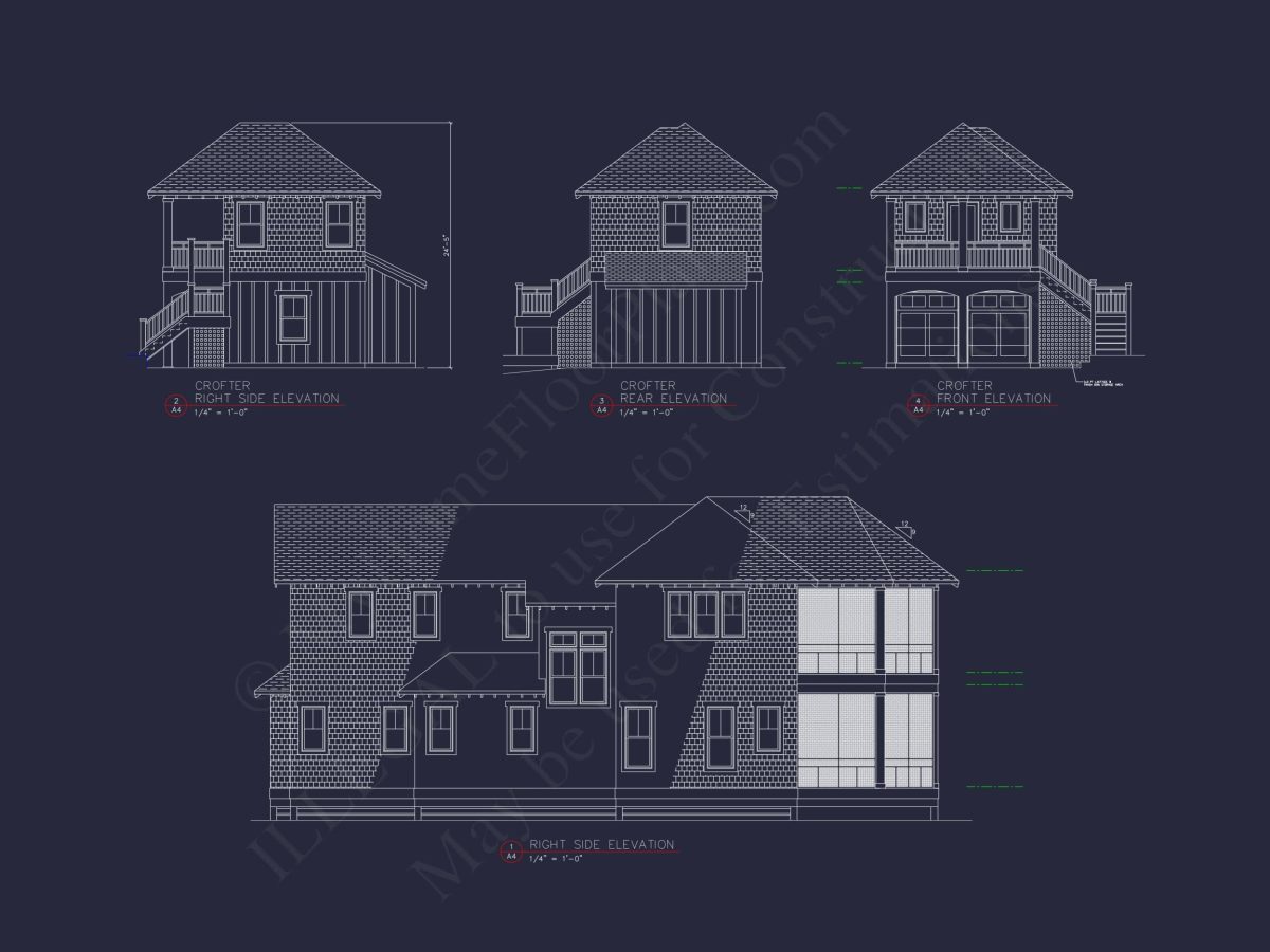 Charming house Floor Plan: Coastal Blueprint with 2 Floors