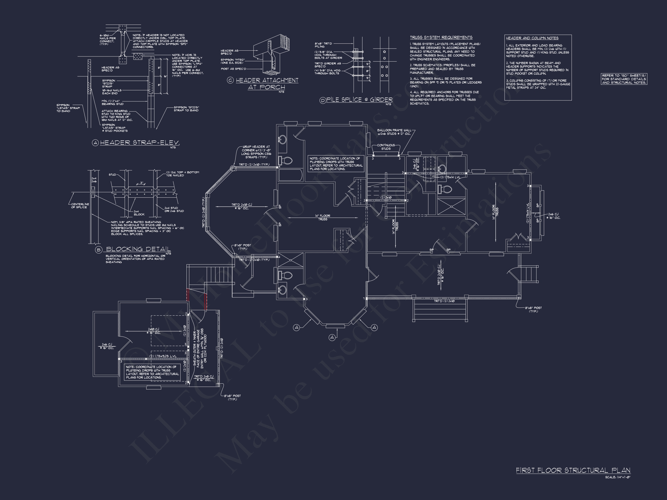 Charming Home Floor Plan: Coastal Blueprint with 2 Floors