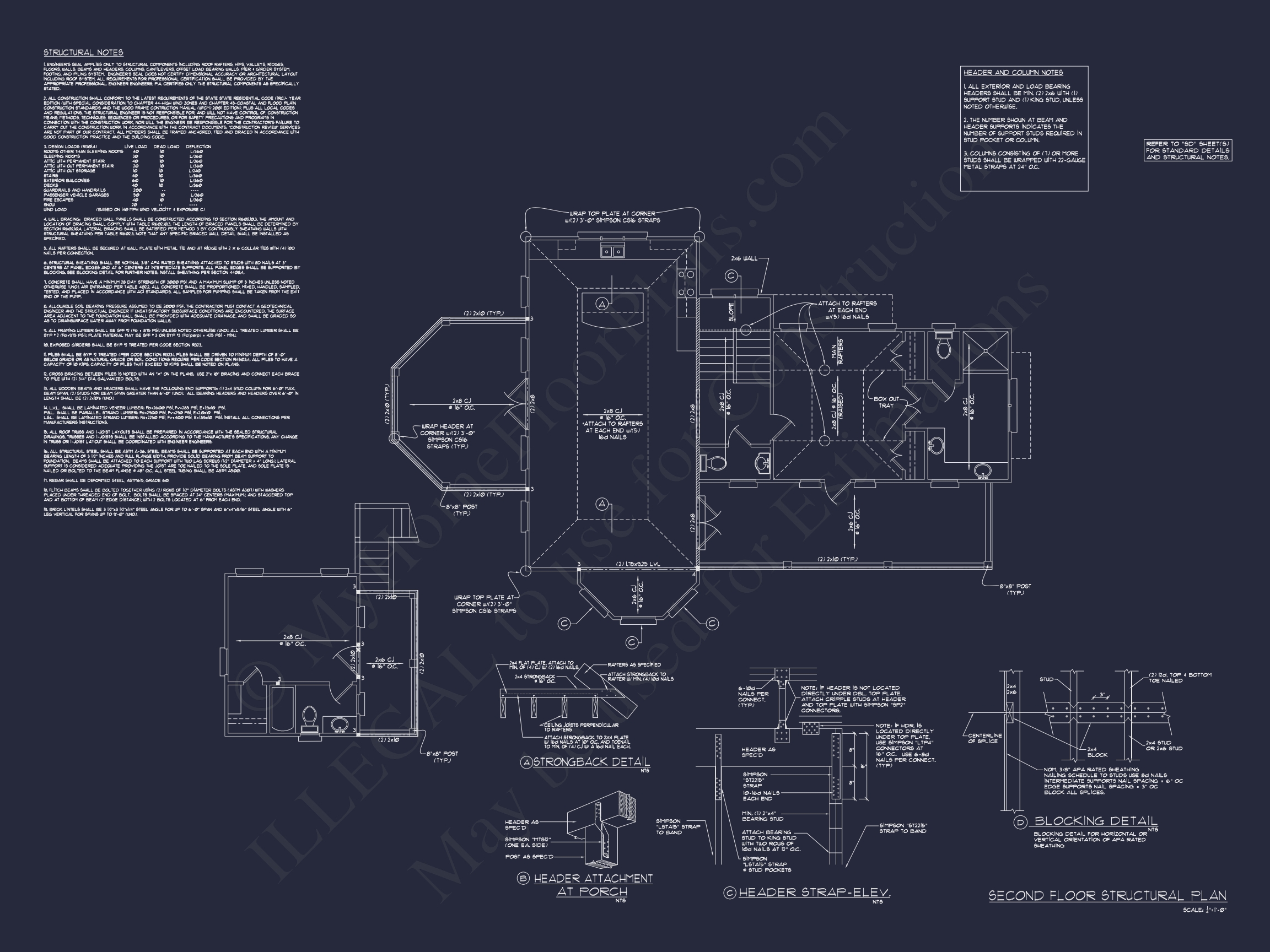 Charming Home Floor Plan: Coastal Blueprint with 2 Floors