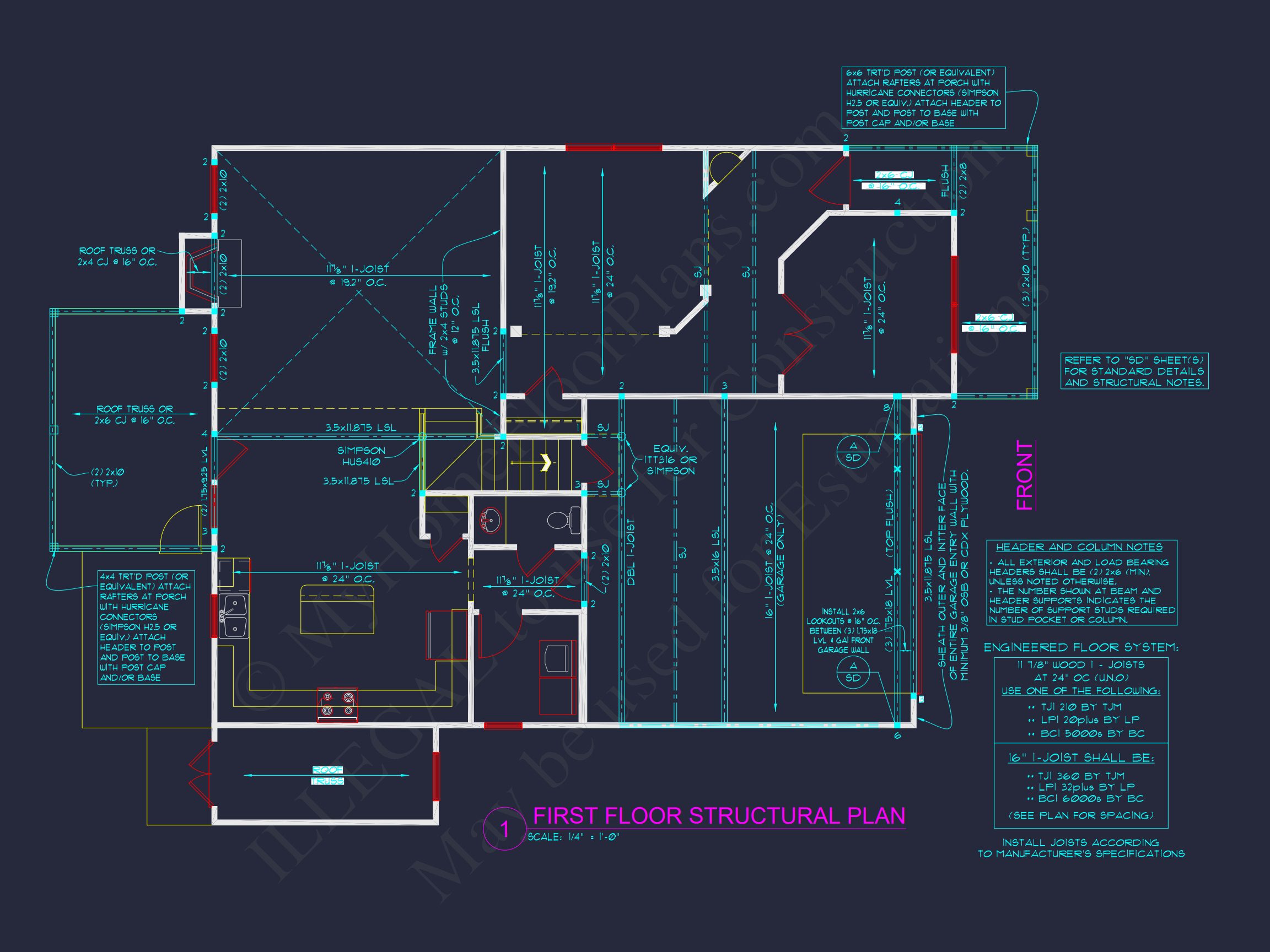 Charming house Floor Plan with 4 Bedrooms and Open Designs