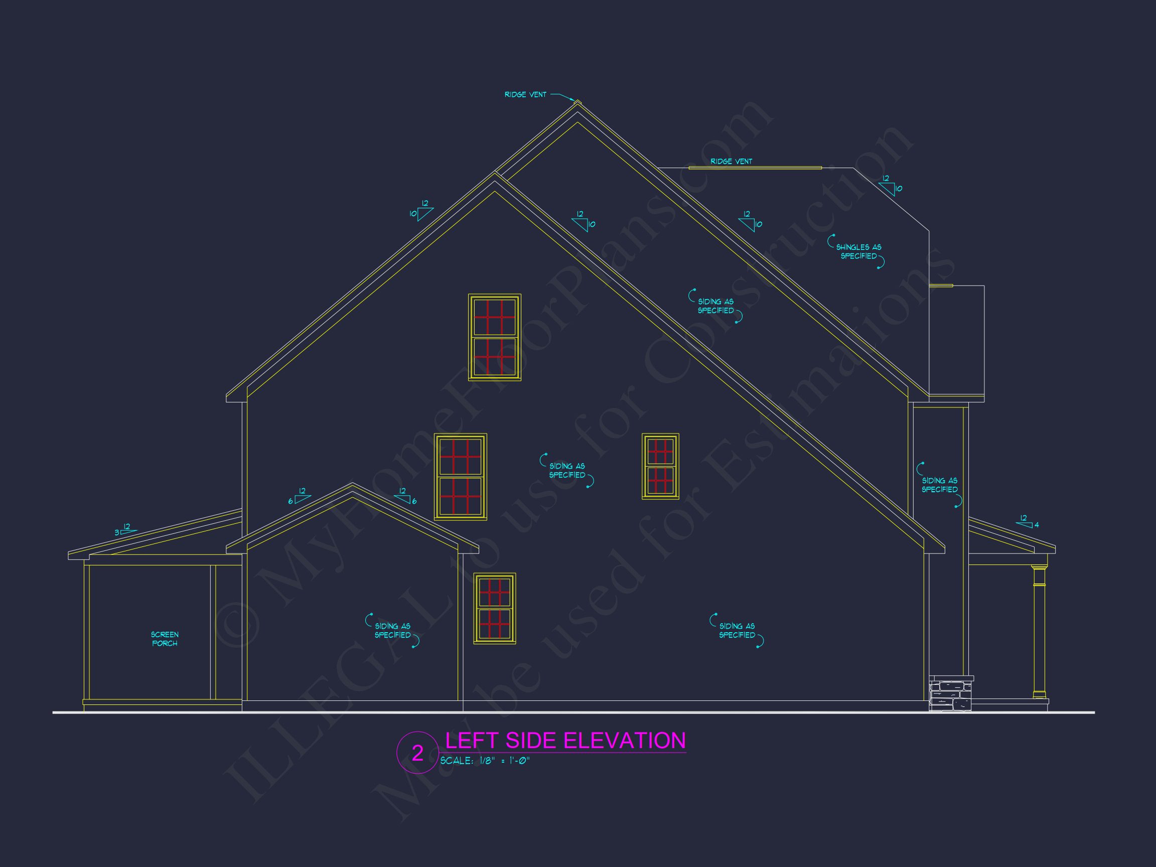 Charming house Floor Plan with 4 Bedrooms and Open Designs
