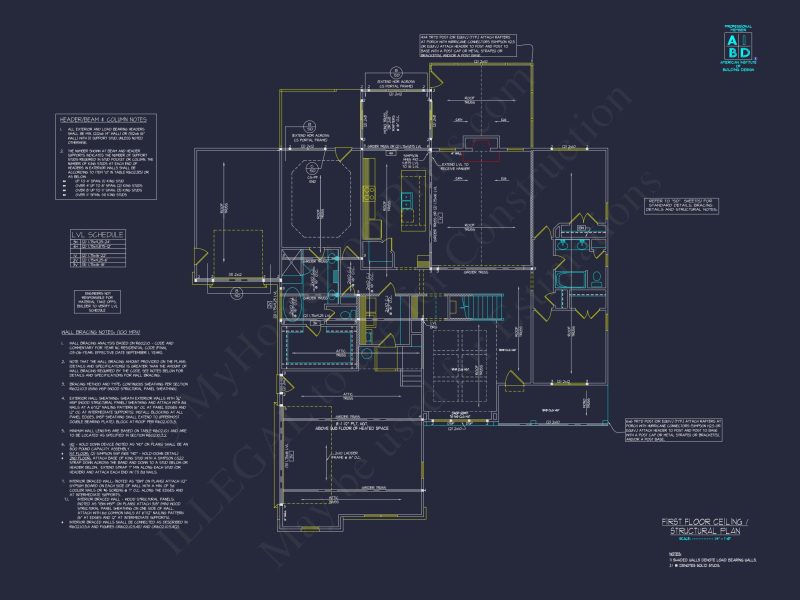 Charming house Floor Plan with CAD Designs and Blueprint