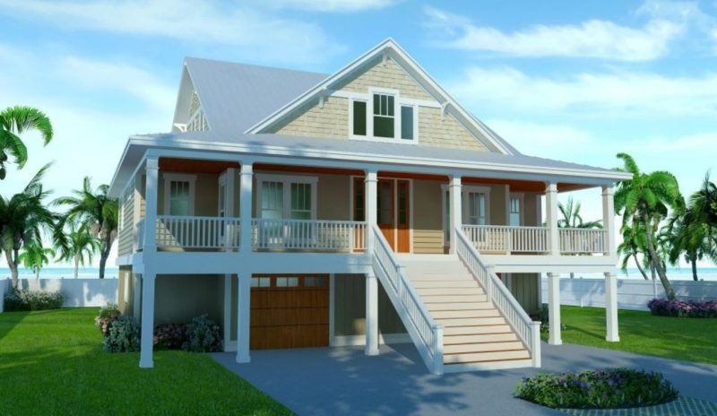 Charming house Plan With Floor Plan and Coastal Designs