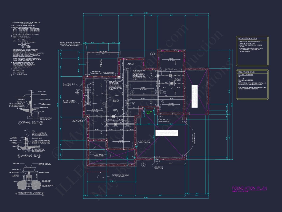 Charming house Plan with 2 Floors, 4 Bedrooms & CAD Blueprints