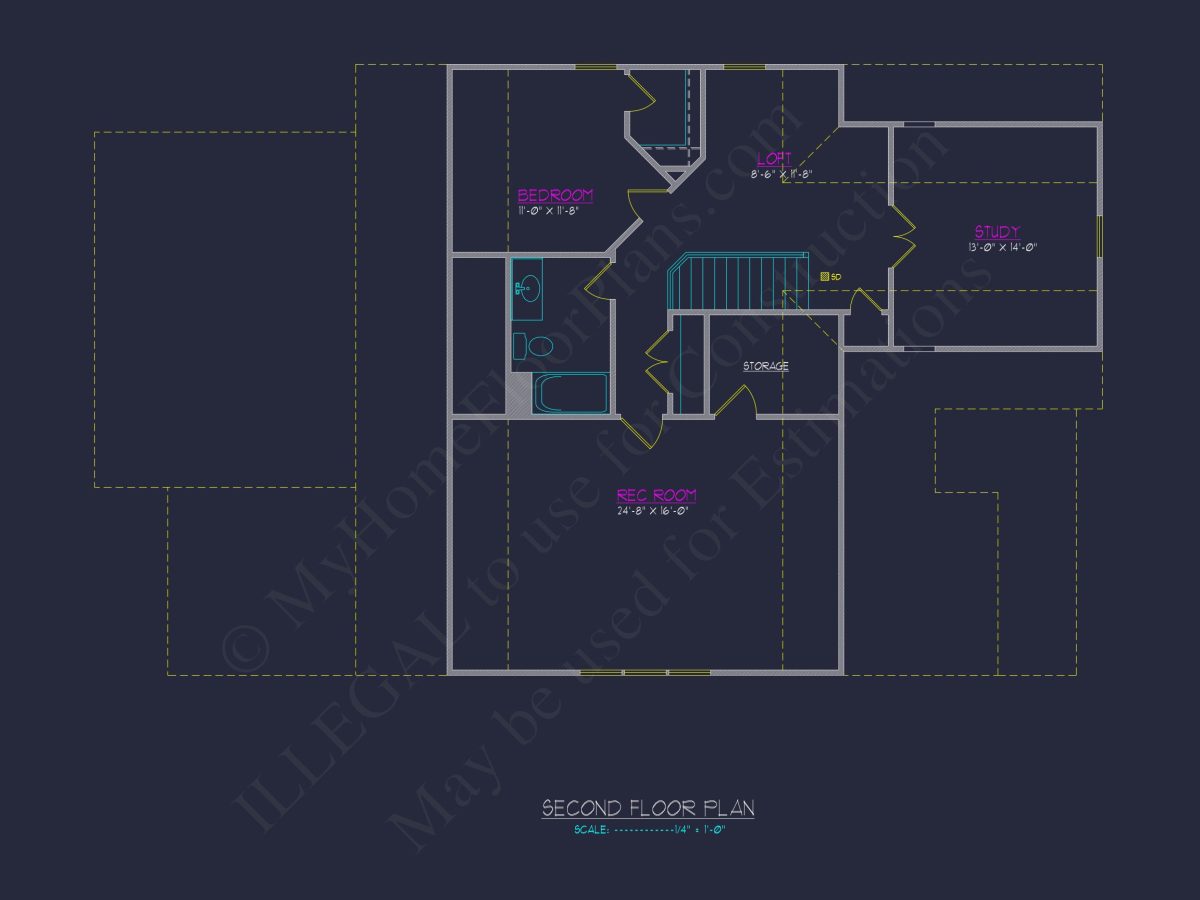 Charming house Plan with 2 Stories, CAD Designs & Blueprints