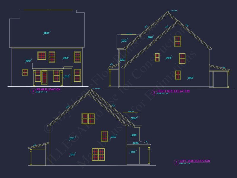 Charming house Plan with CAD Designs and Floor Blueprints
