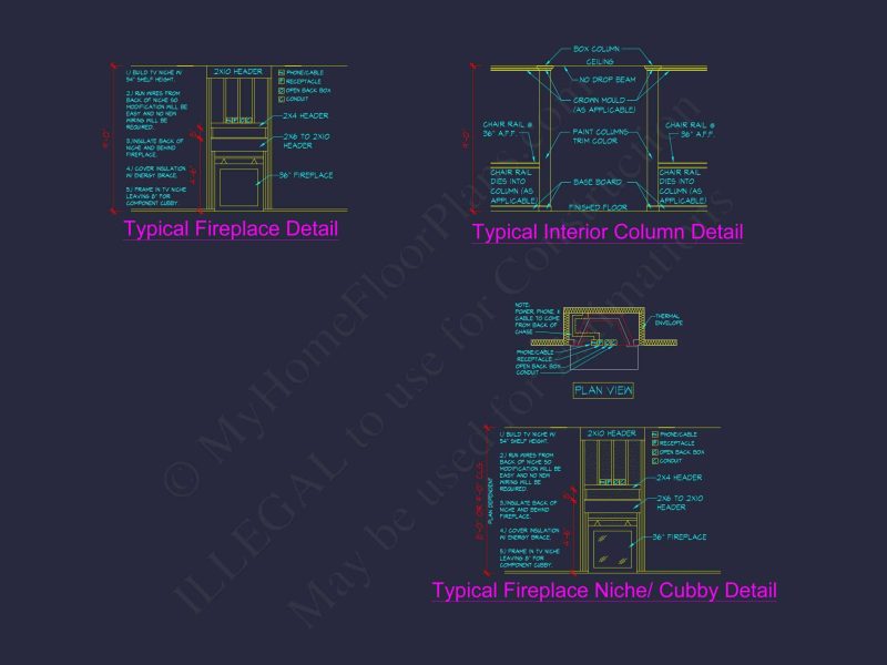 Charming house Plan with CAD Designs and Floor Blueprints