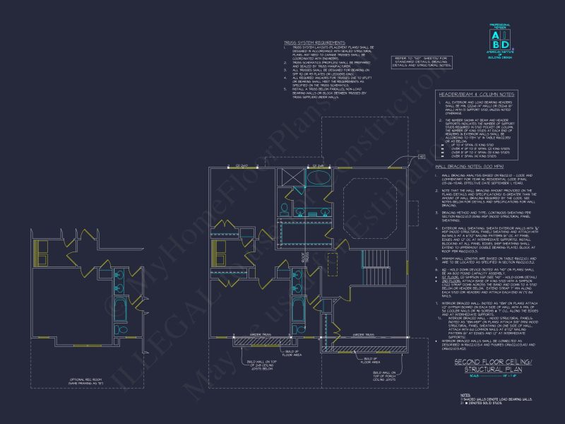 Charming house Plan with CAD Floor Plans & Architecture Designs