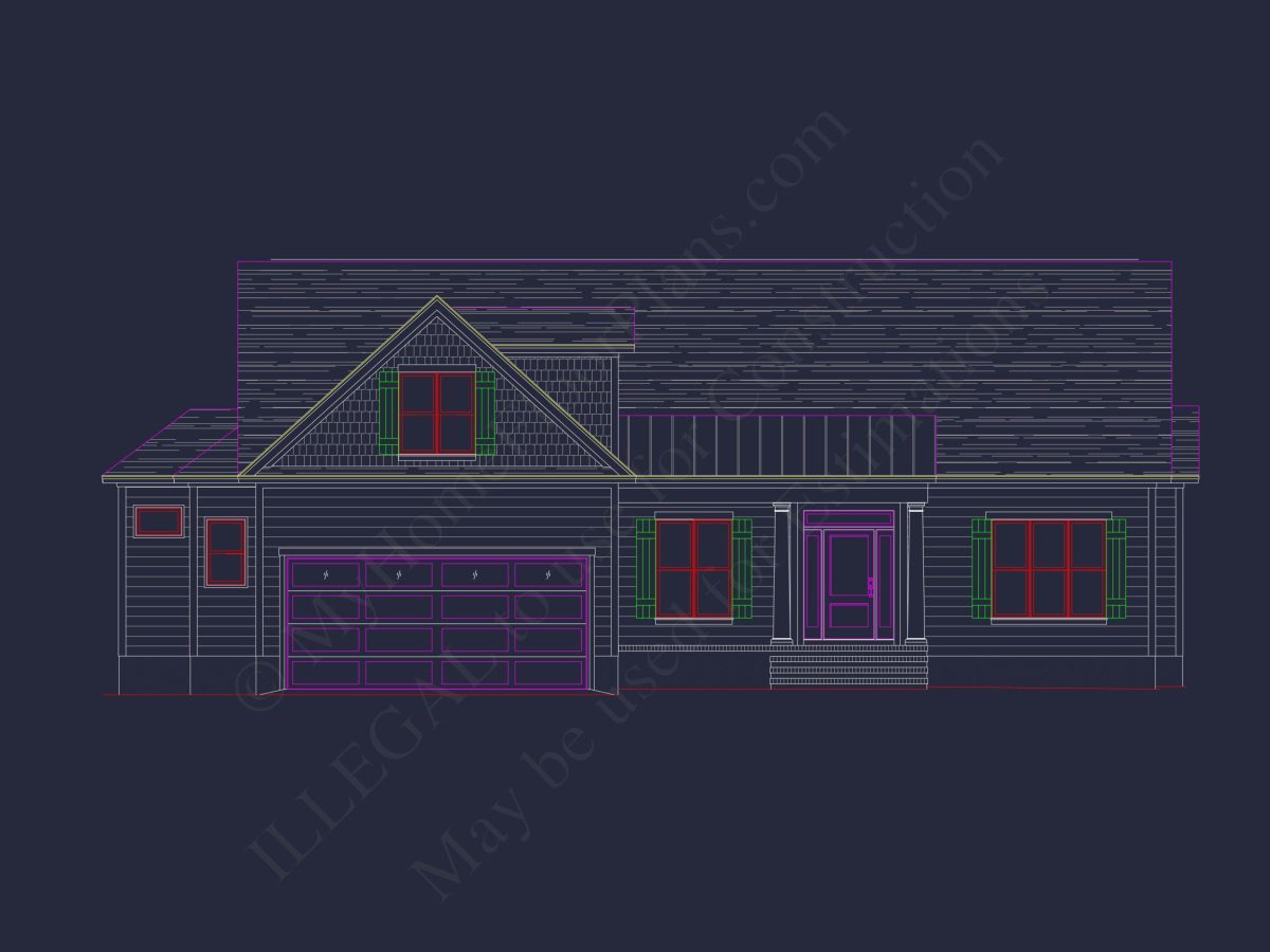 Charming house Plan with Coastal and Craftsman Designs