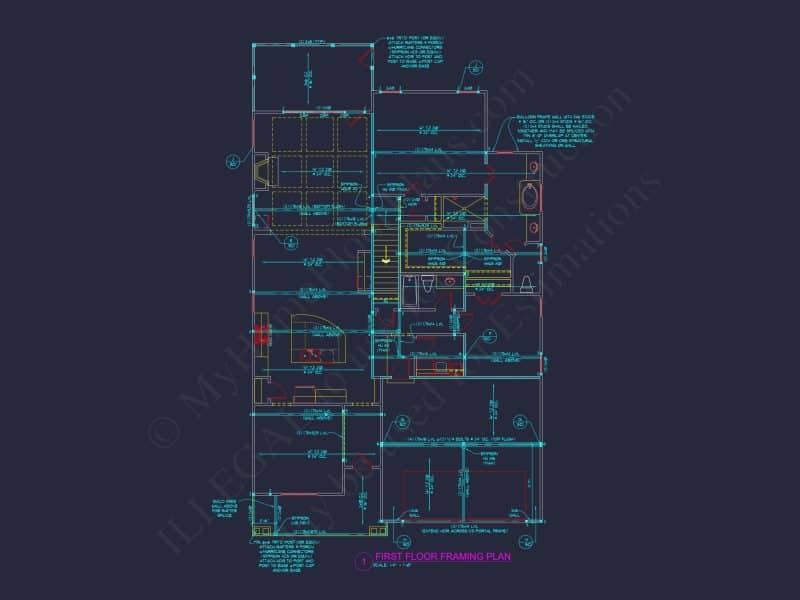 Charming house Plan with Detailed Floor Designs and CAD Blueprints