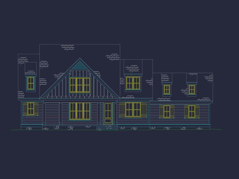 Charming house Plan with Spacious Floor Plan & CAD Designs