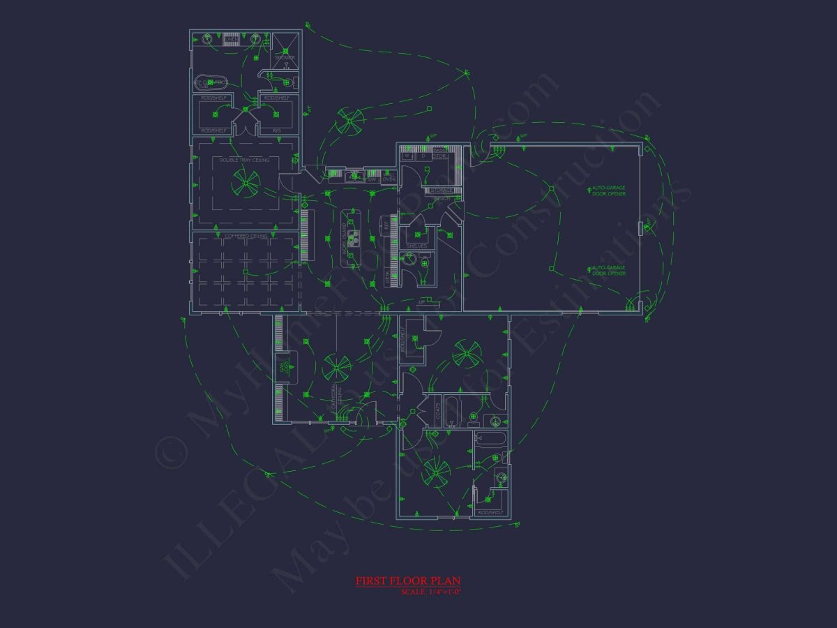 Charming house Plan with Spacious Floor Plan and CAD Design