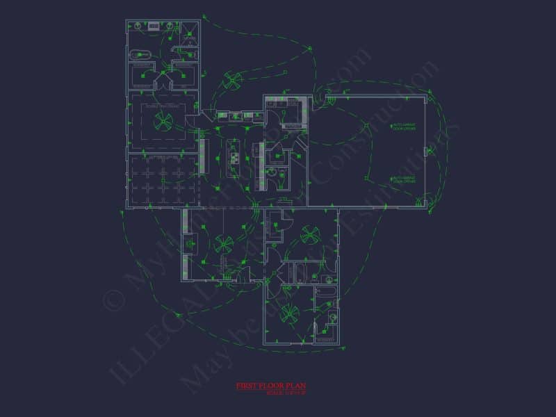 Charming house Plan with Spacious Floor Plan and CAD Design