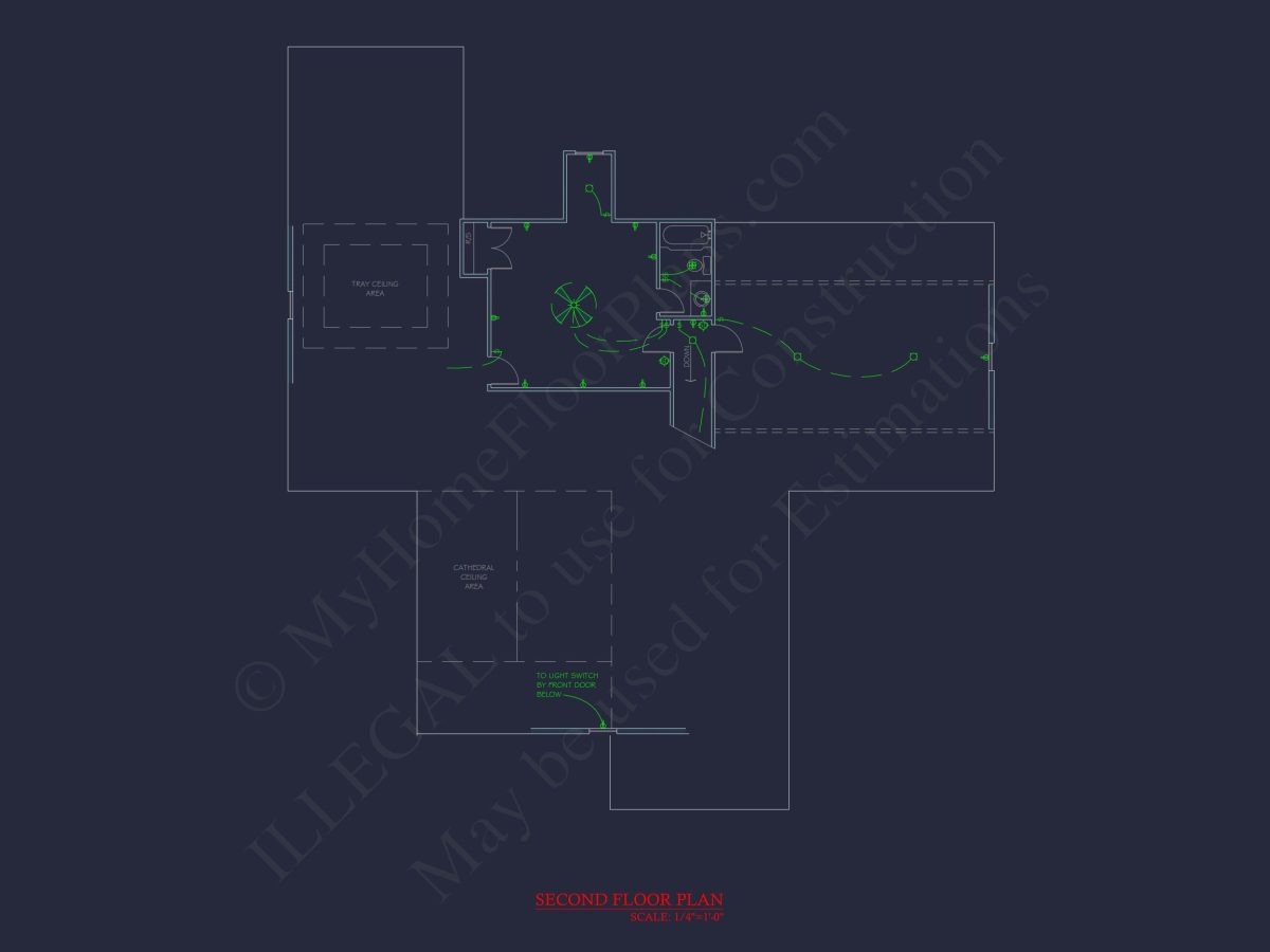 Charming house Plan with Spacious Floor Plan and CAD Design
